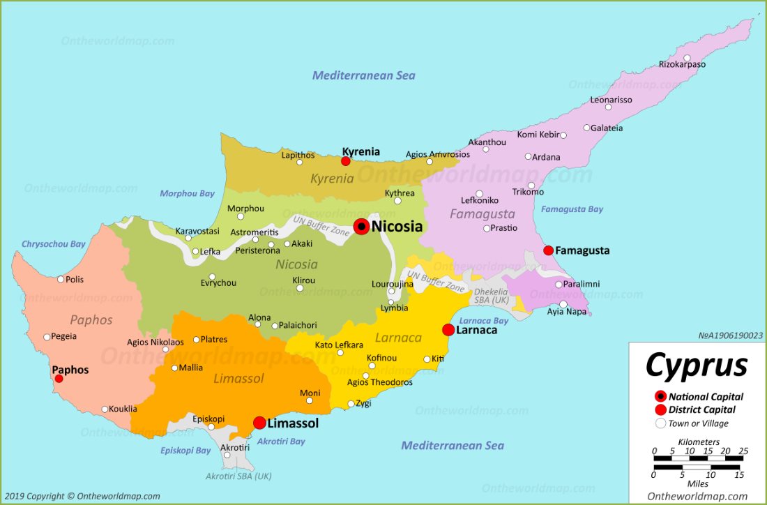 Cyprus Map Discover Cyprus With Detailed Maps