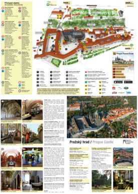Prague castle map