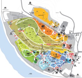 Prague Zoo map