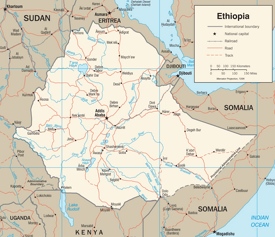 Ethiopia road map