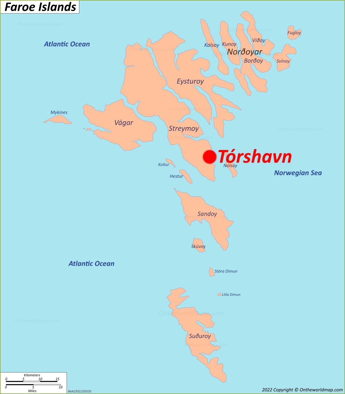 Tórshavn Location Map