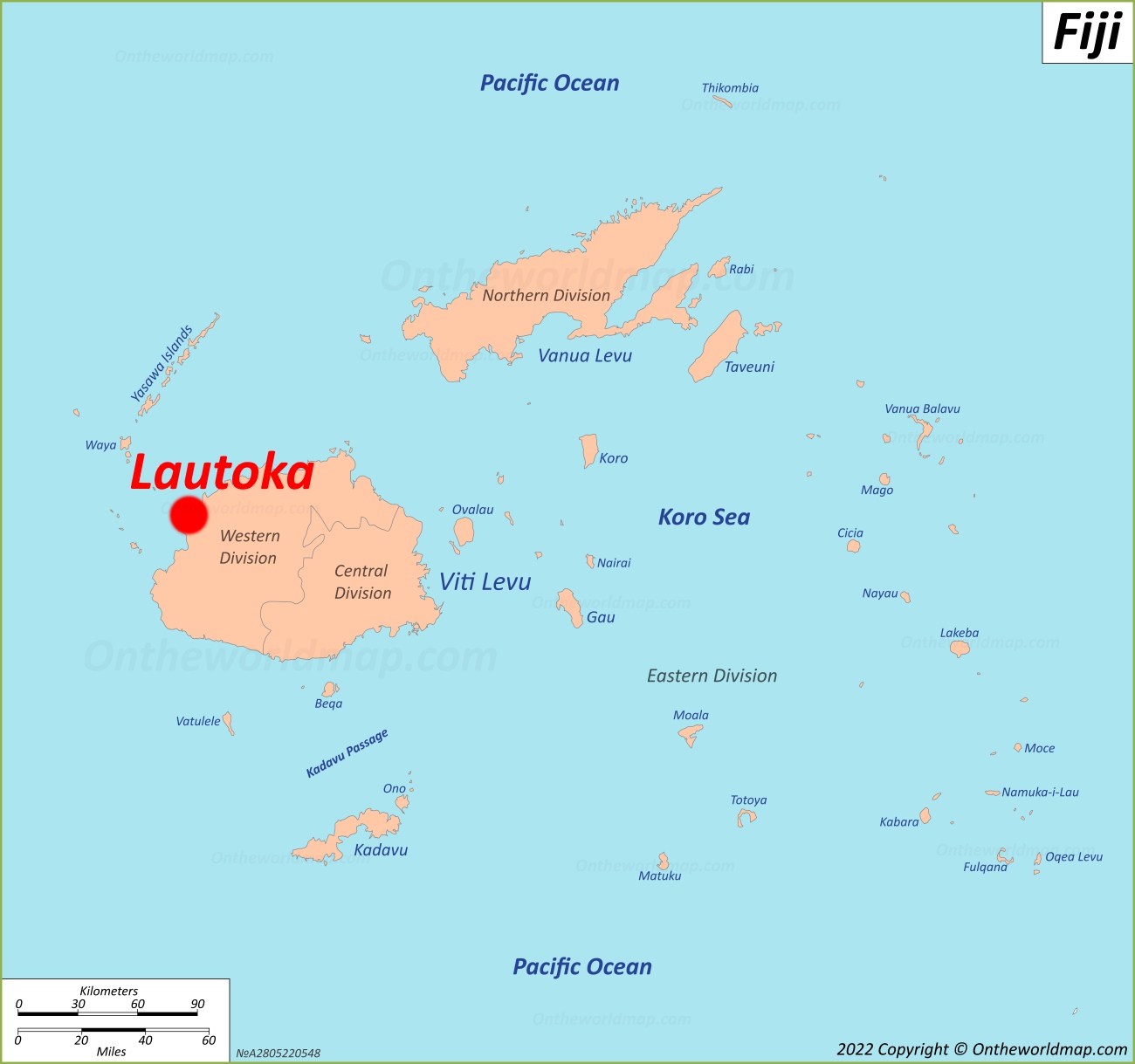 Lautoka Map Fiji Detailed Maps Of Lautoka