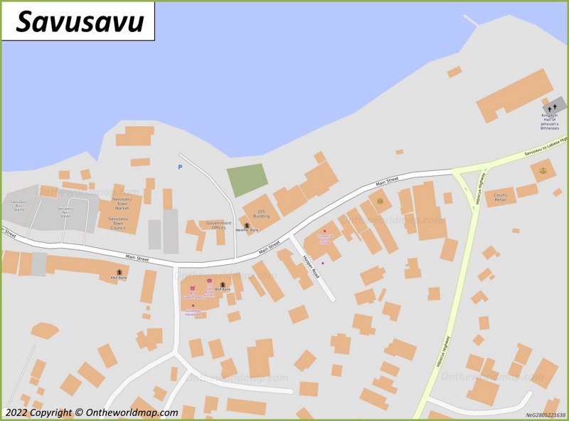 Savusavu Map Fiji Detailed Maps Of Savusavu 103845 | Hot Sex Picture