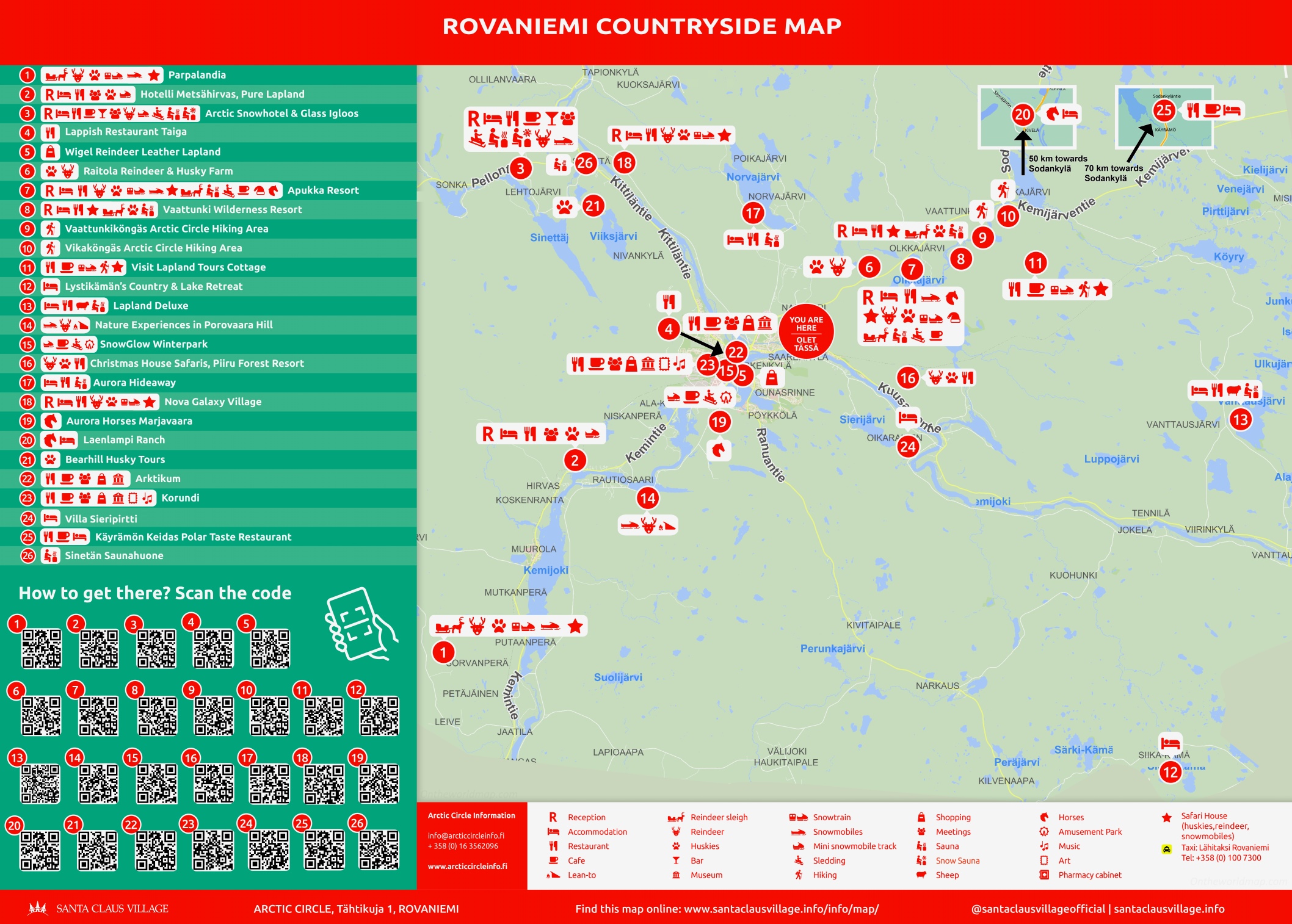 Rovaniemi Map Finland Discover Rovaniemi With Detailed Maps