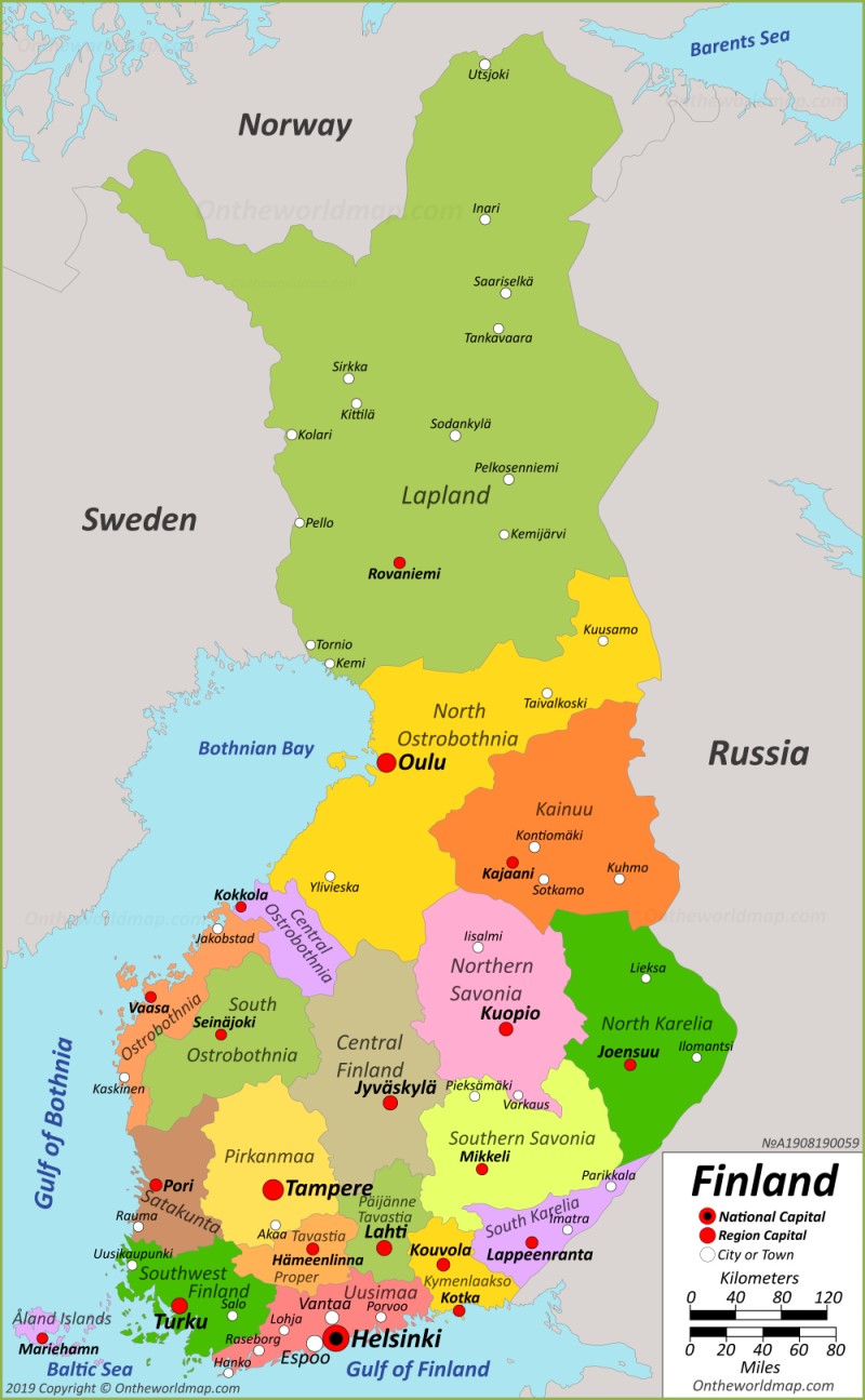 Finland Maps Maps Of Finland
