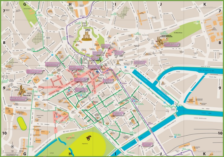Plan Ville De Caen 14000 Situation G ographique De Caen DGDSKD Plan Ville De Caen 14000 Situation G ographique De Caen DGDSKD