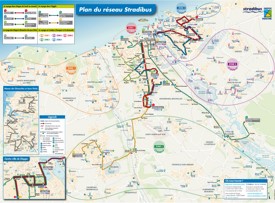 Dieppe transport map