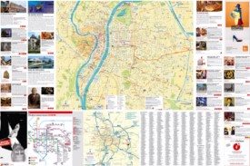 Lyon tourist map