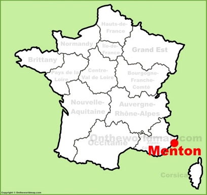 Menton Maps France Discover Menton With Detailed Maps