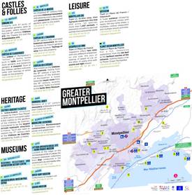 Tourist Map of Greater Montpellier