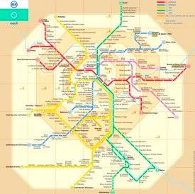 Paris RER map