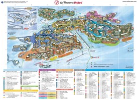 Val Thorens resort map