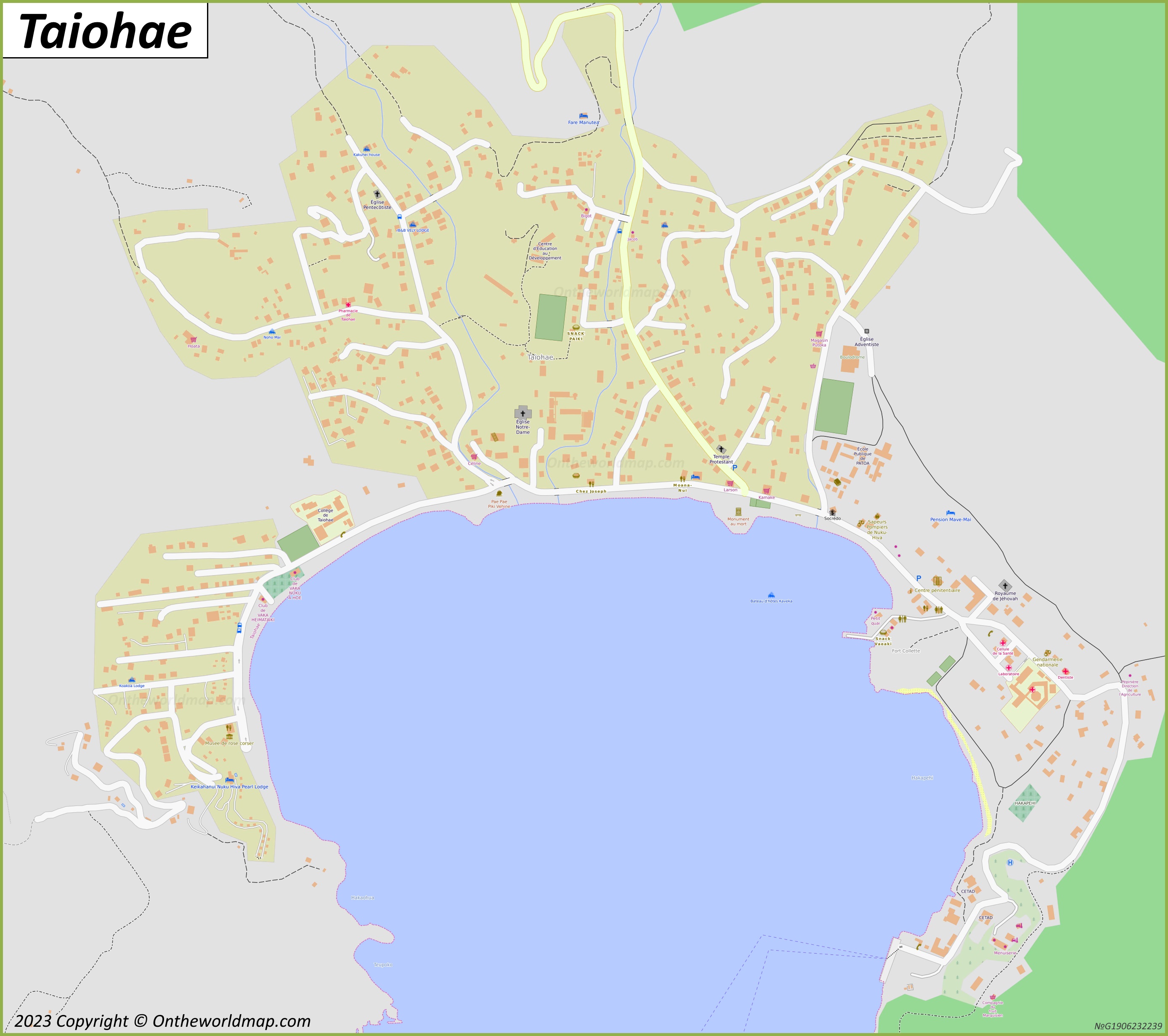 Map of Taiohae