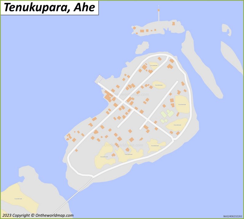 Tenukupara Map