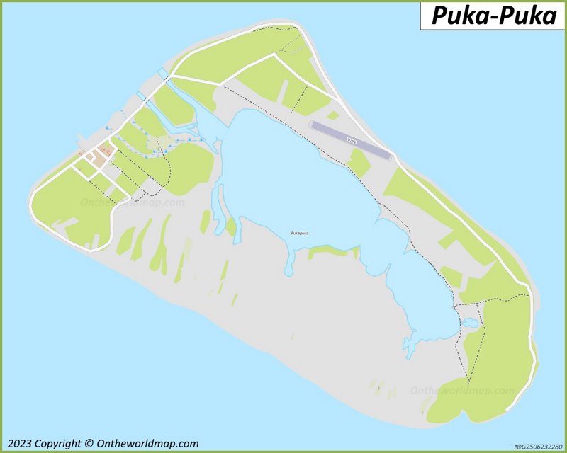 Detailed Map Of Puka Puka Max 