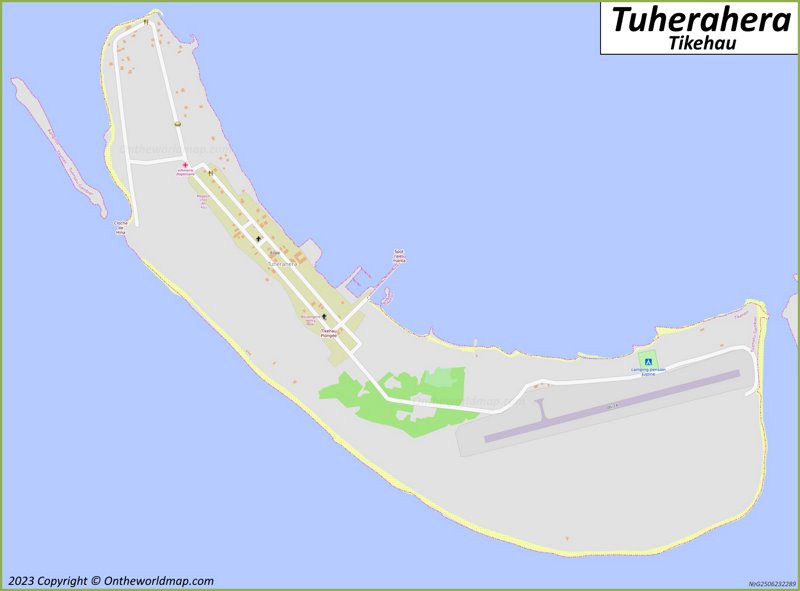 Tuherahera Map