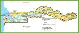 Gambia road map