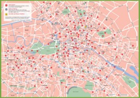 Berlin rental bike map