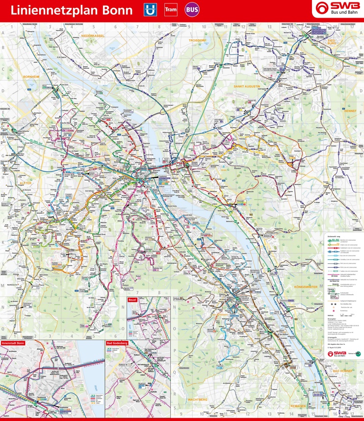 Bonn transport map