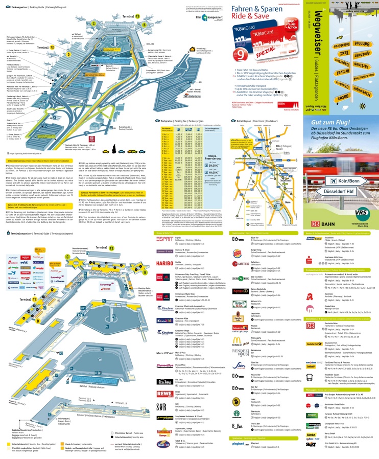 Cologne Bonn Airport Terminal Map Ontheworldmap Cologne Bonn Airport Terminal Map Ontheworldmap