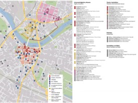 Dresden tourist attractions map