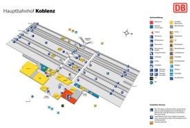 Koblenz hauptbahnhof map