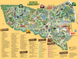 Leipzig Zoo map
