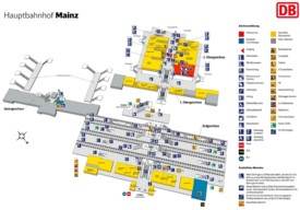 Mainz hauptbahnhof map