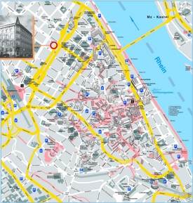 Mainz Sightseeing Map