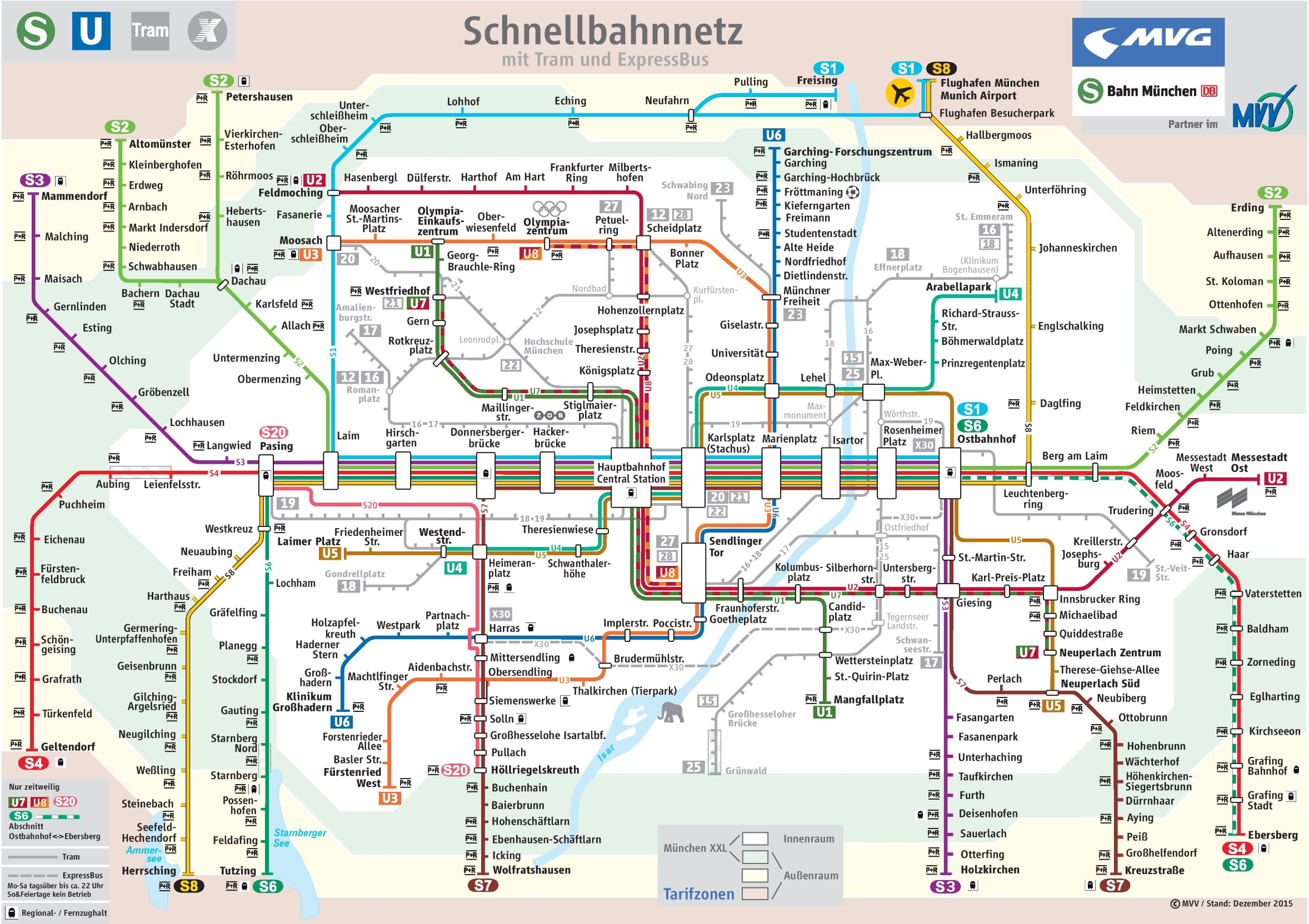 Munich Train Map Ontheworldmap Munich Train Map Ontheworldmap