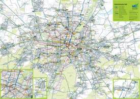 Munich transport map