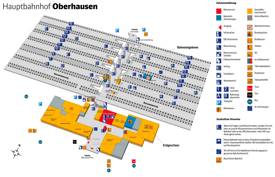 Oberhausen Hauptbahnhof Map