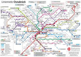 Osnabrück Transport Map