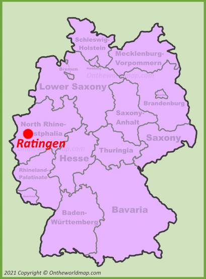 Ratingen Map | Germany | Detailed Maps of Ratingen