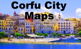 Corfu City maps