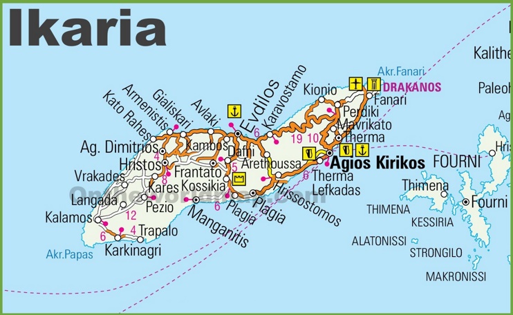 Ikaria road map
