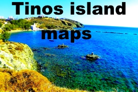 Tinos island maps