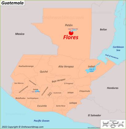 Flores Location Map