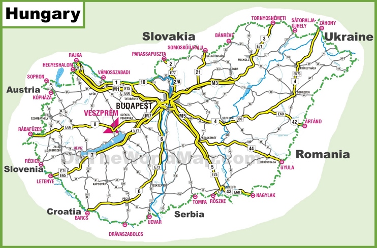 Hungary road map