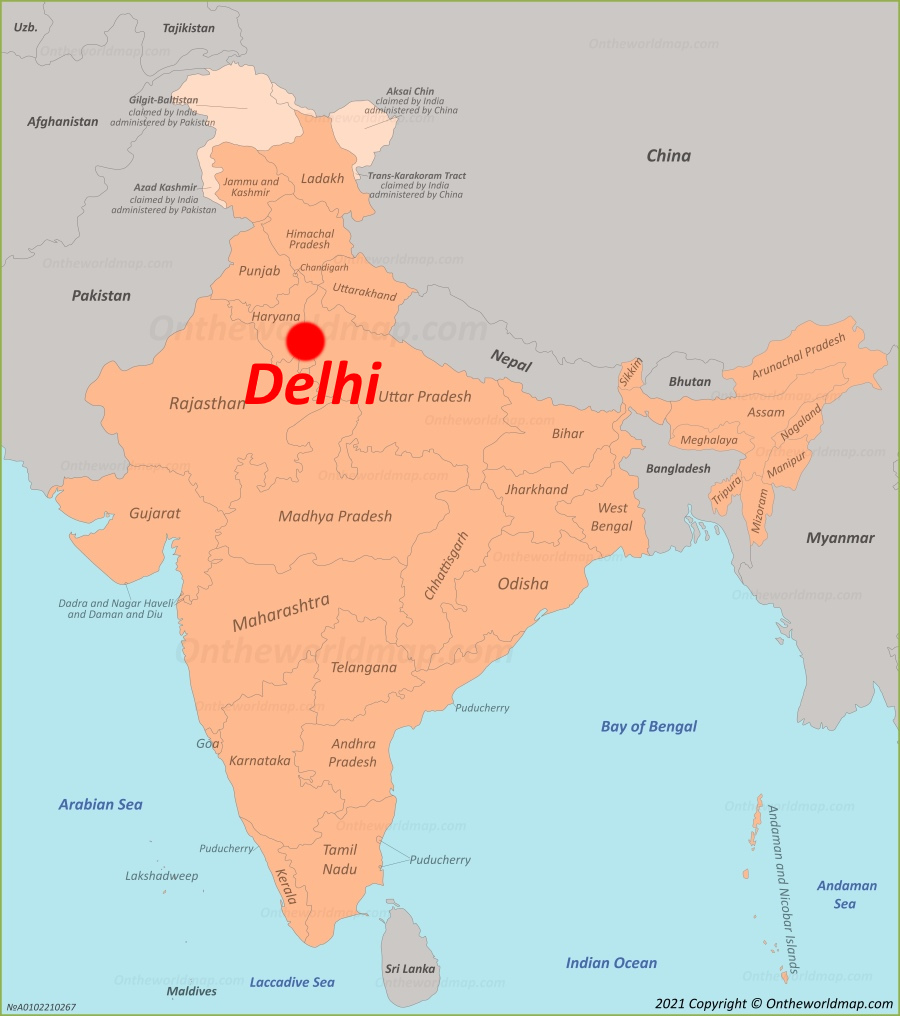 Delhi Map India Discover New Delhi With Detailed Maps