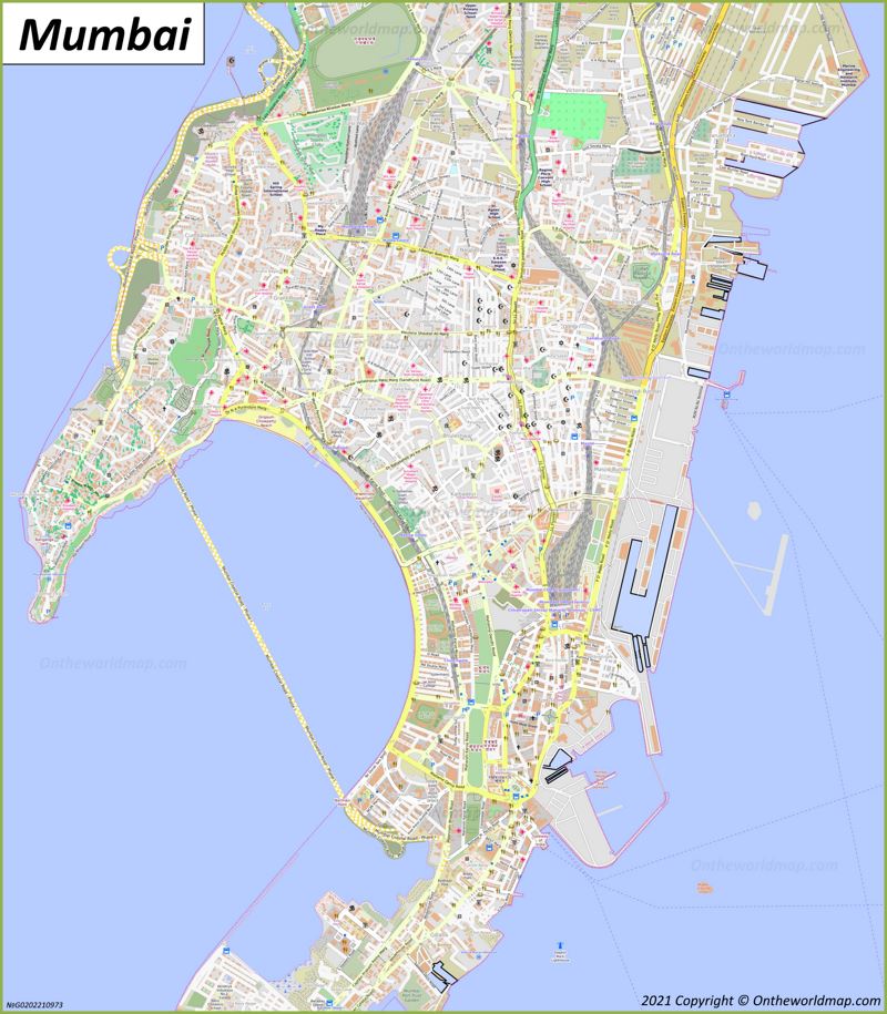 Mumbai City Center Map
