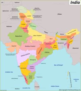 India States Map