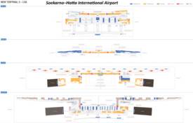 Jakarta Airport Map