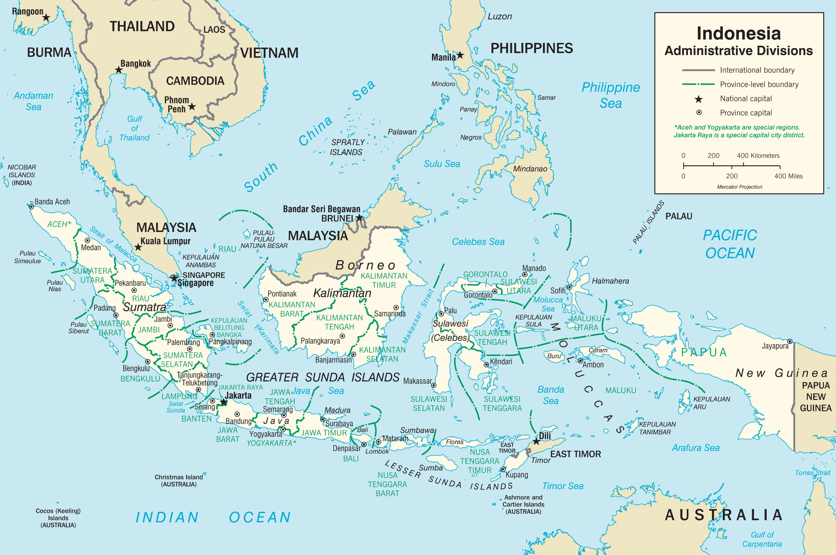 Indonesia On World Political Map - IMAGESEE
