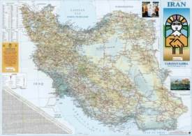 Road map of Iran