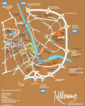 Kilkenny road map