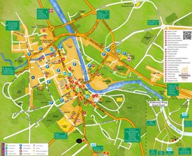 Kilkenny tourist map
