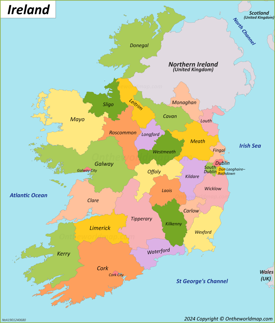 Ireland Six Counties Counties Of Ireland List VCOG Ireland Six Counties Counties Of Ireland List VCOG