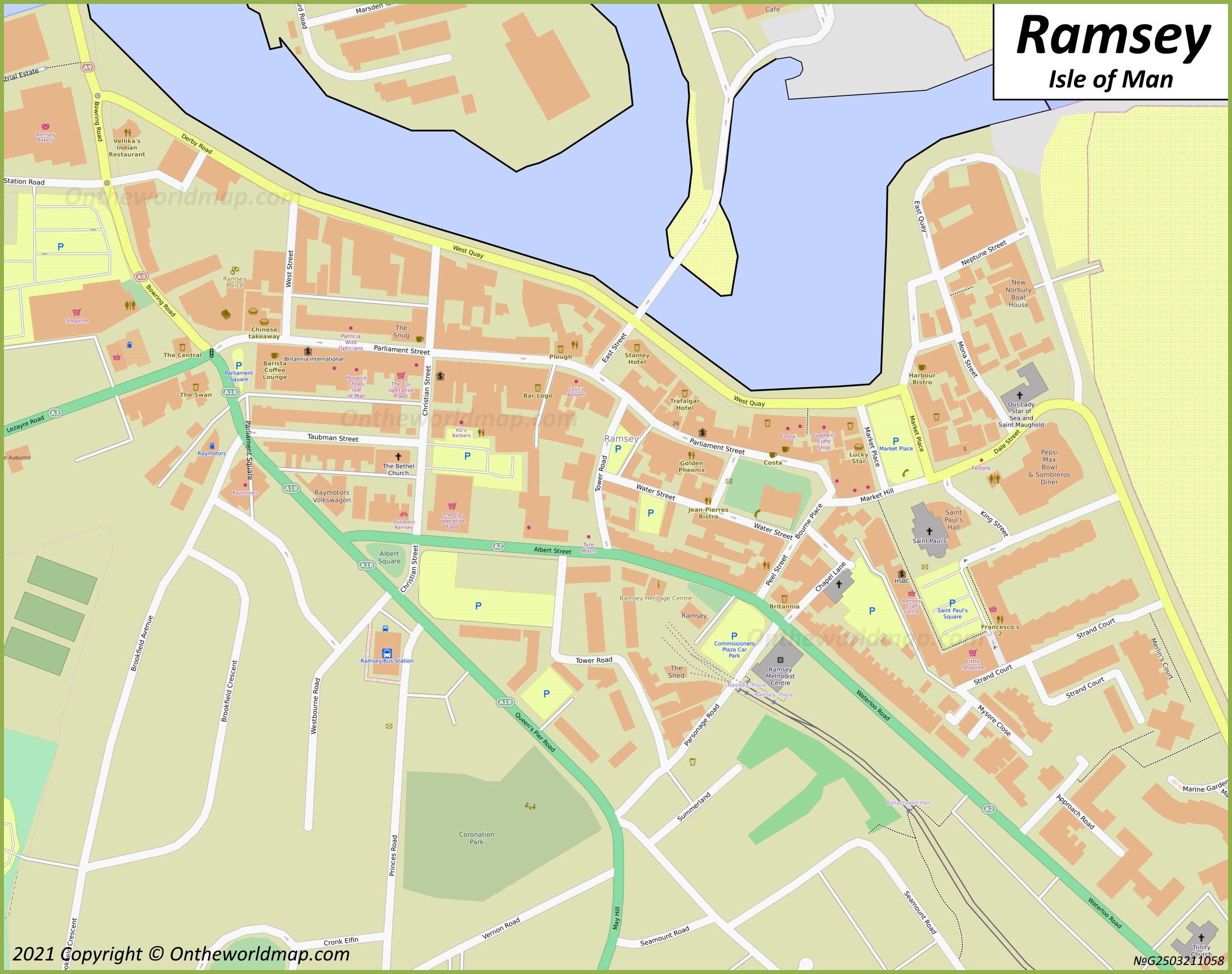 Ramsey Old Town Map