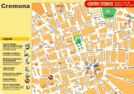 Cremona Old Town Map